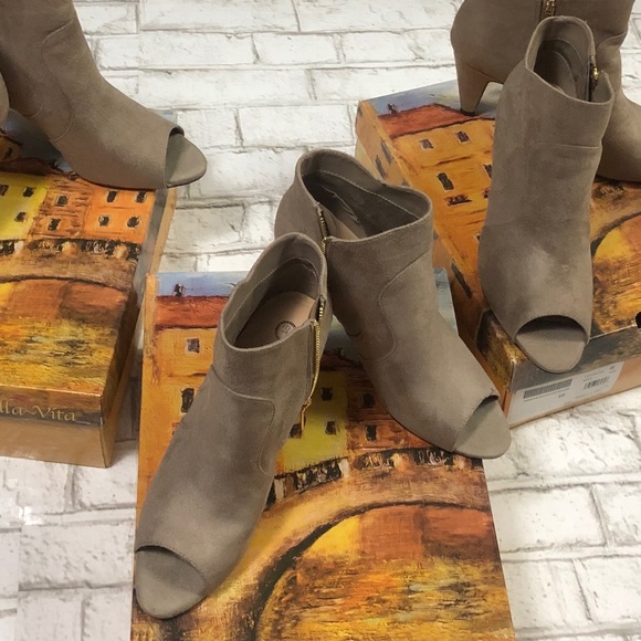 BELLA VITA Noah II Open Toe Bootie - Picture 8 of 16